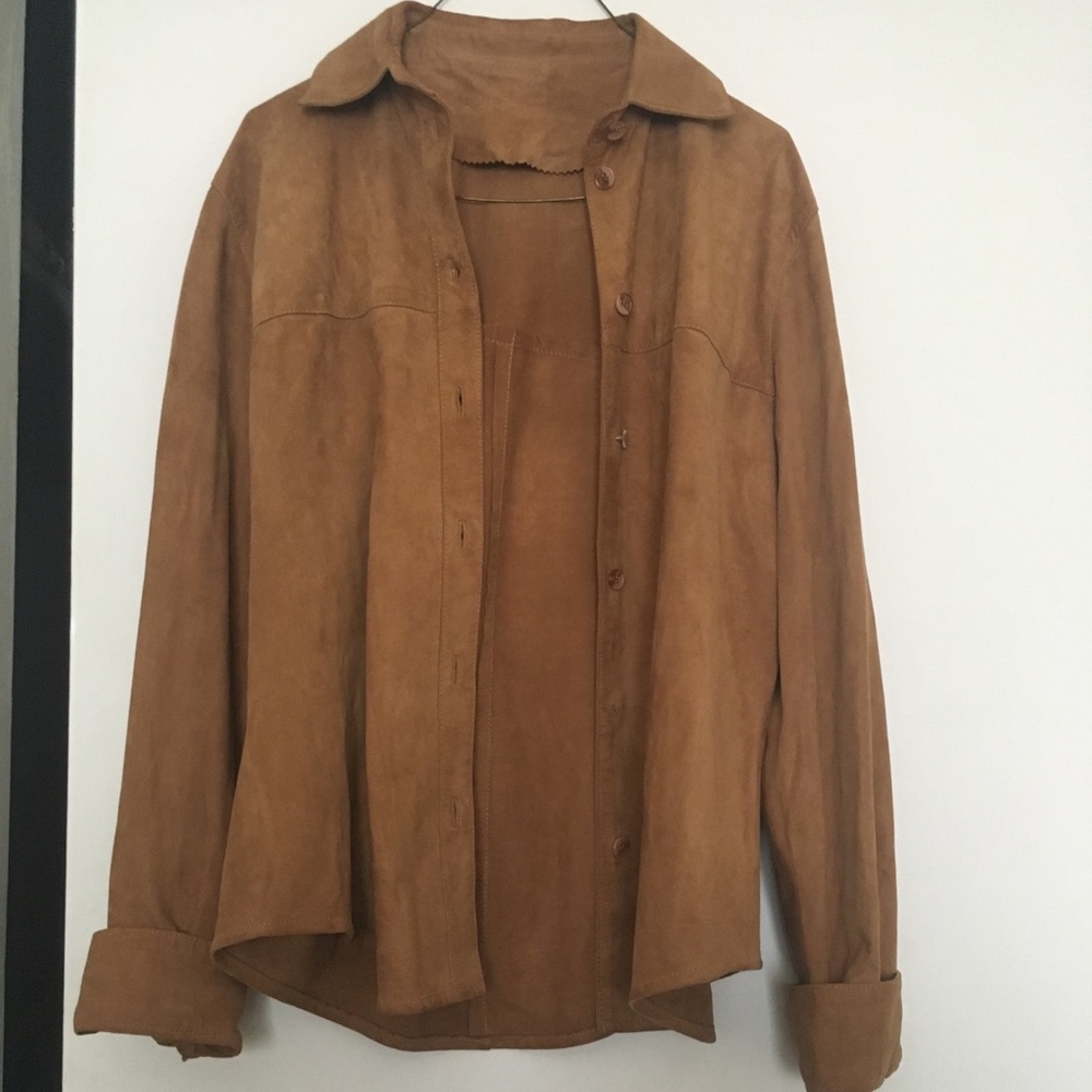 Real suede jacket